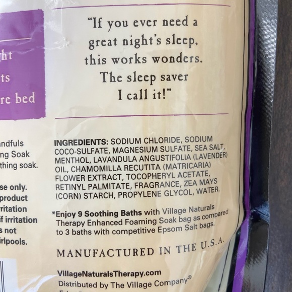 NEW SEALED Village Naturals Aches and Pains relief Large 2.25 lbs bag - Picture 4 of 8